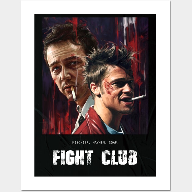 Fight Club Wall Art by dmitryb1